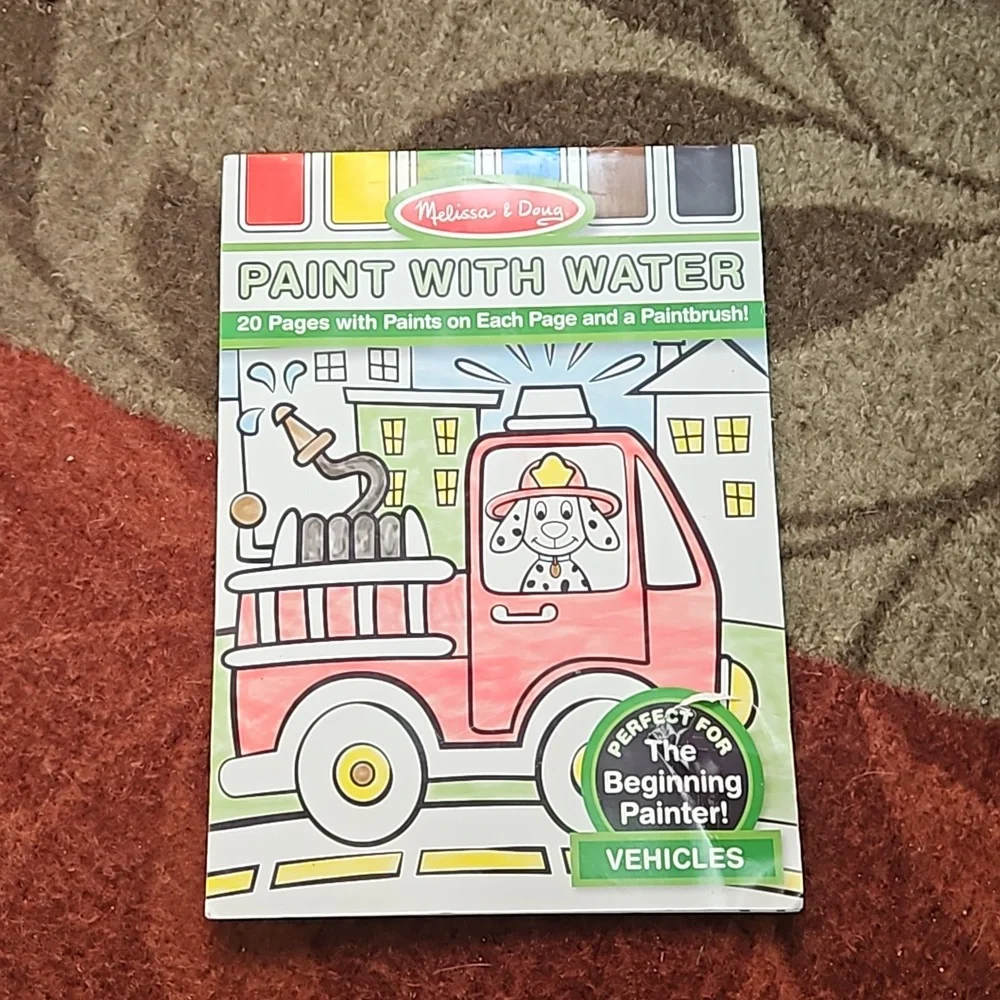 VINTAGE paint with water books for young children. Perfect for a preschool - Picture 5 of 9
